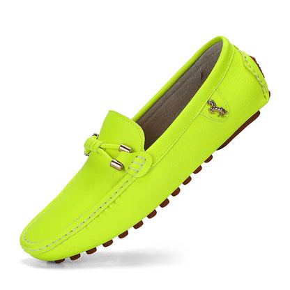 Summer Mens Fashion High Quality Outdoor Casual Leather Shoes Comfortable Breathable Classic 2024 New Slip on Men's Shoes