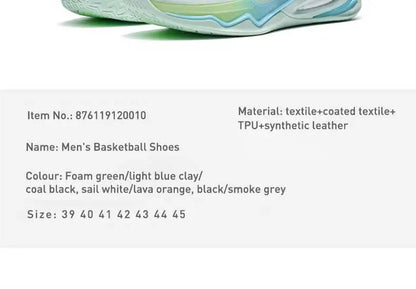 Light Attack 2.0 V3 Basketball Shoes For Men  Spring Wear-Resistant Men's Mid Top Training Sneakers 876119120010
