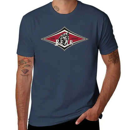 New Vintage Surfing Bear Big Wednesday cult Surfboard surf logo diamond retro T shirt T-Shirt T-Shirt
