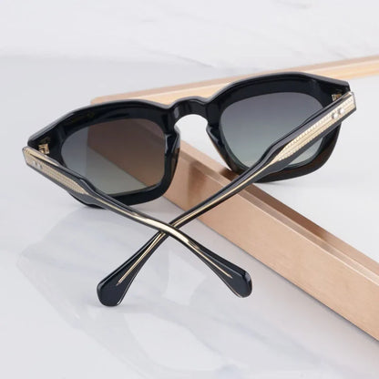 New Arrivals Square Handmade Sunglasses Thick Acetate Luxury Brand Design High Street A+Quality UV400 Outdoor VENENO with Case
