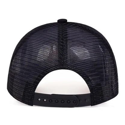 Unisex Skeleton Head Branch Heart Embroidery Baseball Net Caps Spring Summer Outdoor Adjustable Casual Hats Sunscreen Hat