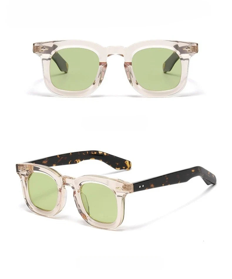 2025 Fashion Retro Handmade Acetate Women Polarized Sunglasses Outdoors UV Protection Men Sunglasses Support Prescription Lenses
