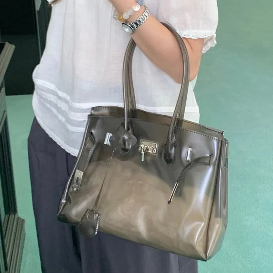 Famous Designer Elegant Handbags For Ladies Leather Tote Bags Shoulder Strap Classic Style Popular
