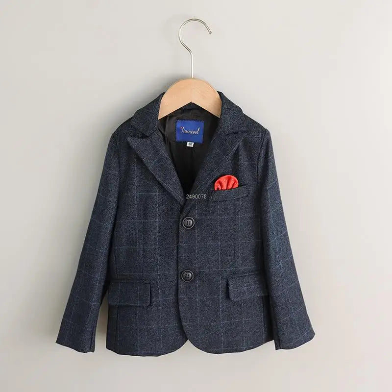 Flower Boys Wedding Suit Kids Formal Birthday Party Tuxedo Set Children Photograph Dress Child Performance Dance Show Costume