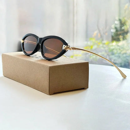 Designer Cat Eye Sunglasses Women Trendy 2026 Fashion Glasses Vacation Shades Luxe  Lunette Soleil Femme Lentes De Sol Mujer Sun