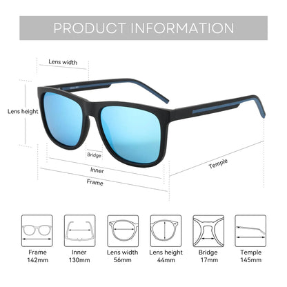 New Arrivals Polarized Sunglasses Men Uv400 Protection Shade Fashion Ultra Light TR90 Night Vision Sun Glasses ZS3221