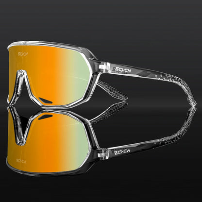 Hiking Eyewear Sports Glasses Cycling Glasses Fashion Sunglasses for Men MTB Bike Bicycle Sports UV400 Hunting Driving