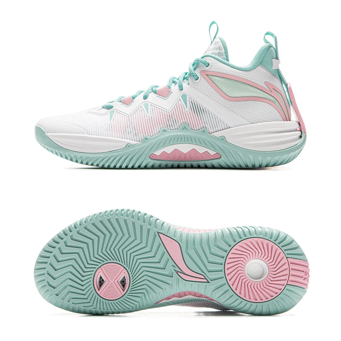 Men's BADFIVE STORM 2025 Outdoor Basketball Shoes BOOM Cushioning TUFF OS Wearable LiNing Sports Sneakers ABFV017