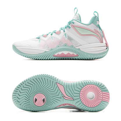 Men's BADFIVE STORM 2025 Outdoor Basketball Shoes BOOM Cushioning TUFF OS Wearable LiNing Sports Sneakers ABFV017