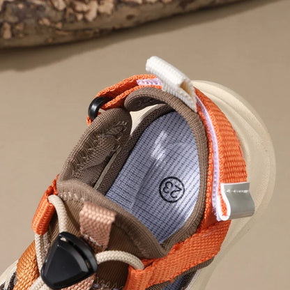 2026 New Summer Children Sandals For Boys Mesh Breathable Kids Sport Shoes Soft Sole Fashion Toddler Boys Beach Sandals EU21-30