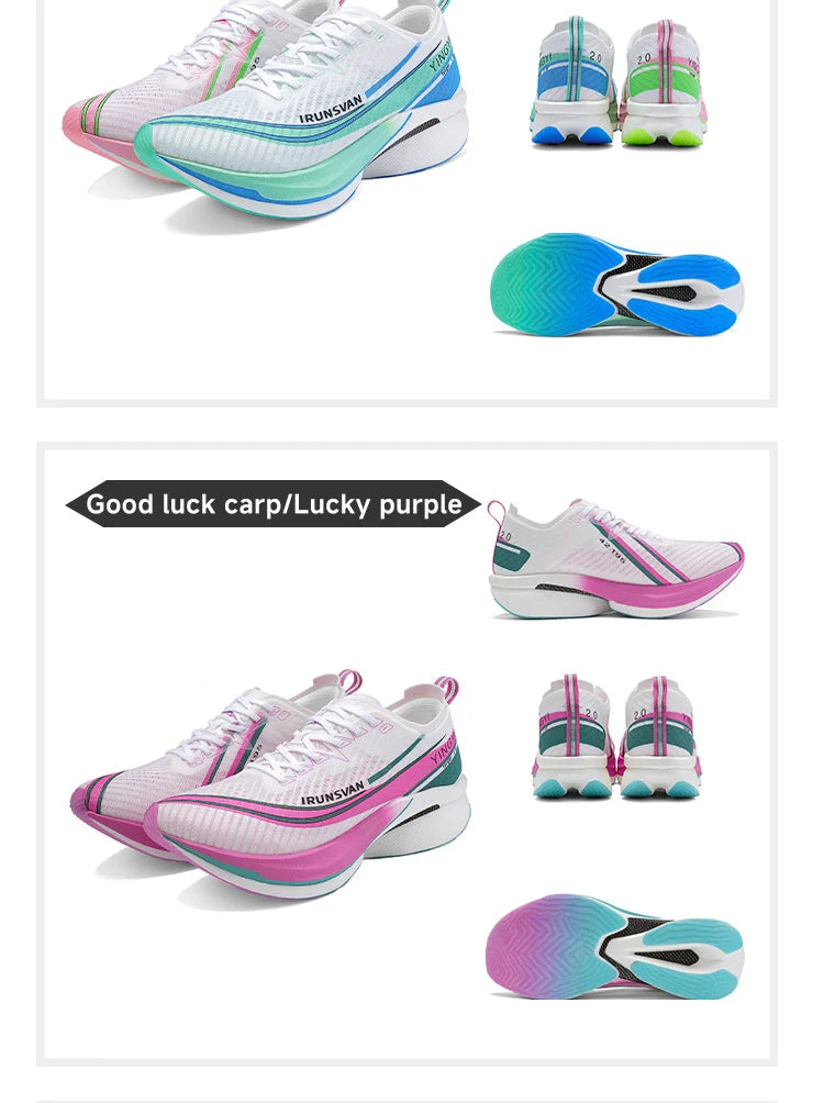 Shadow Wing 2.0 Carbon Plate Professional Marathon Running Shoes Men Lightweight Cushioning Training Outdoor Sneakers