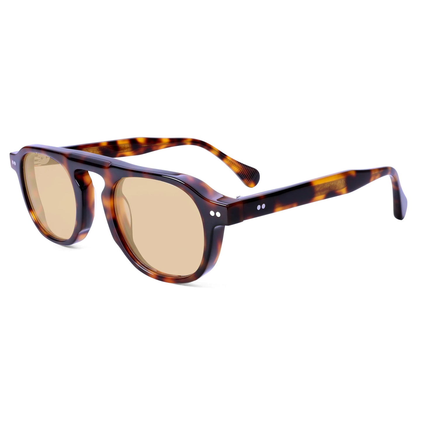 Driving Sunglasses for Men Women Polarized Lens UV400 Protection Retro Round Glasses  Frame Anti Glare for Day Use