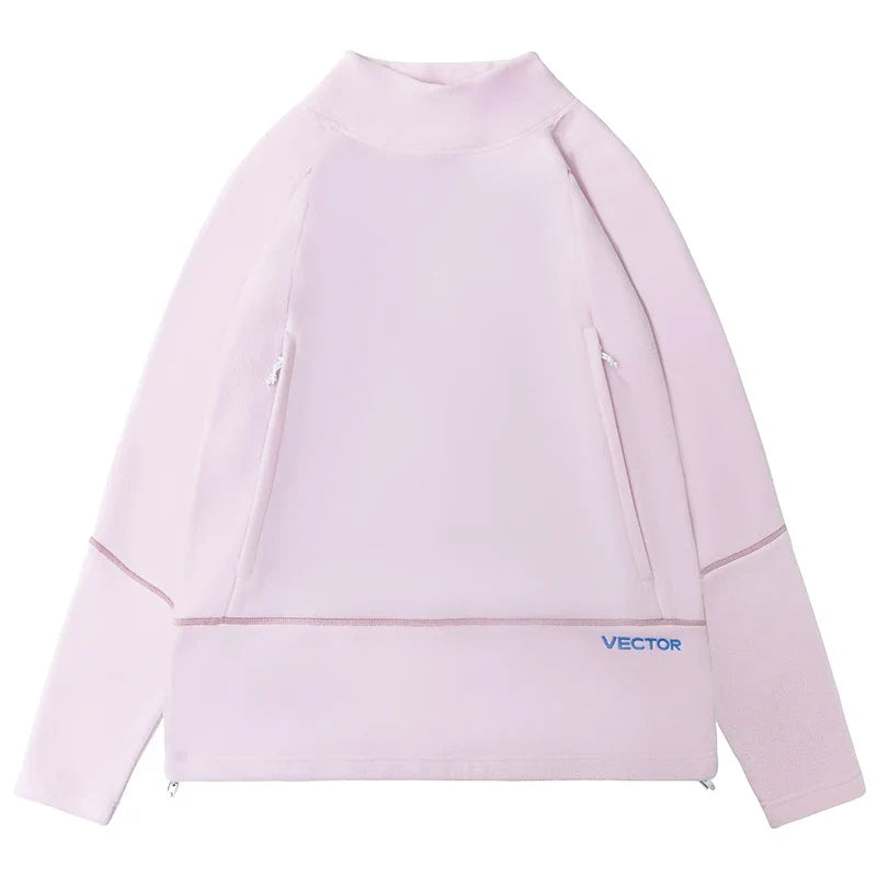 Fleece Jacket Woman Men Autumn Winter Warm Coats Clothing Contrast Sleeve Sweatshirt Coats Color Outdoor Jakcets