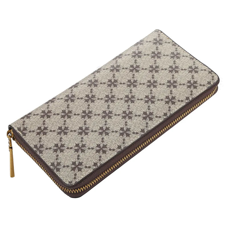 European and American Trend Printing Long Large-capacity Multifunctional Wallet Clutch Wholesale Bag