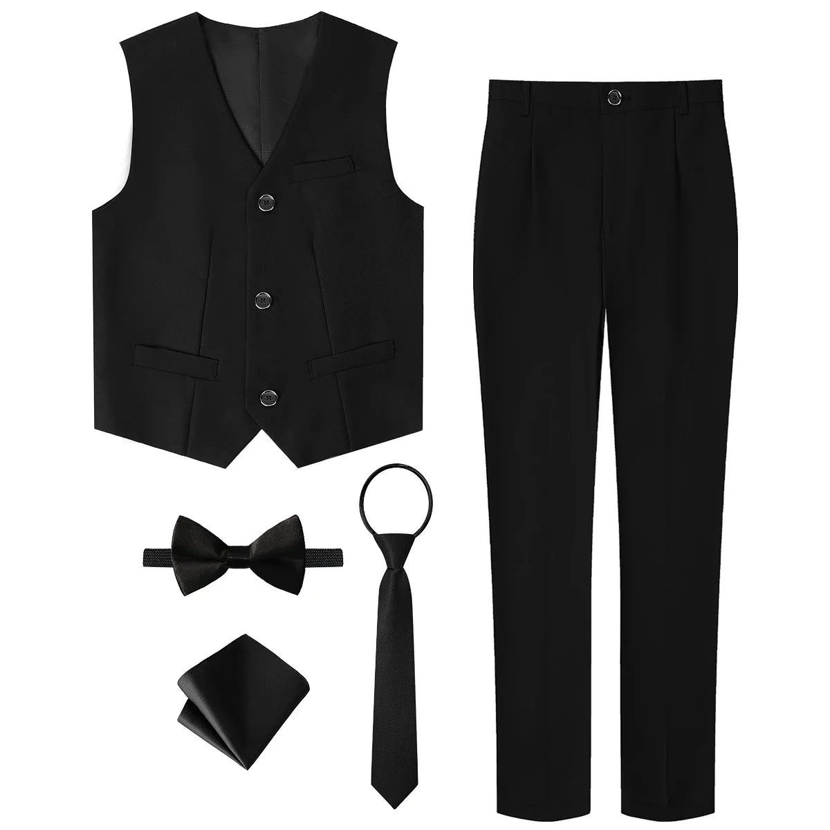 Boys Suits 4yrs to 12yrs kids Wedding Outfit Easter Church School Ceremony Flower Piano Performance Birthday Gift Clothes Set
