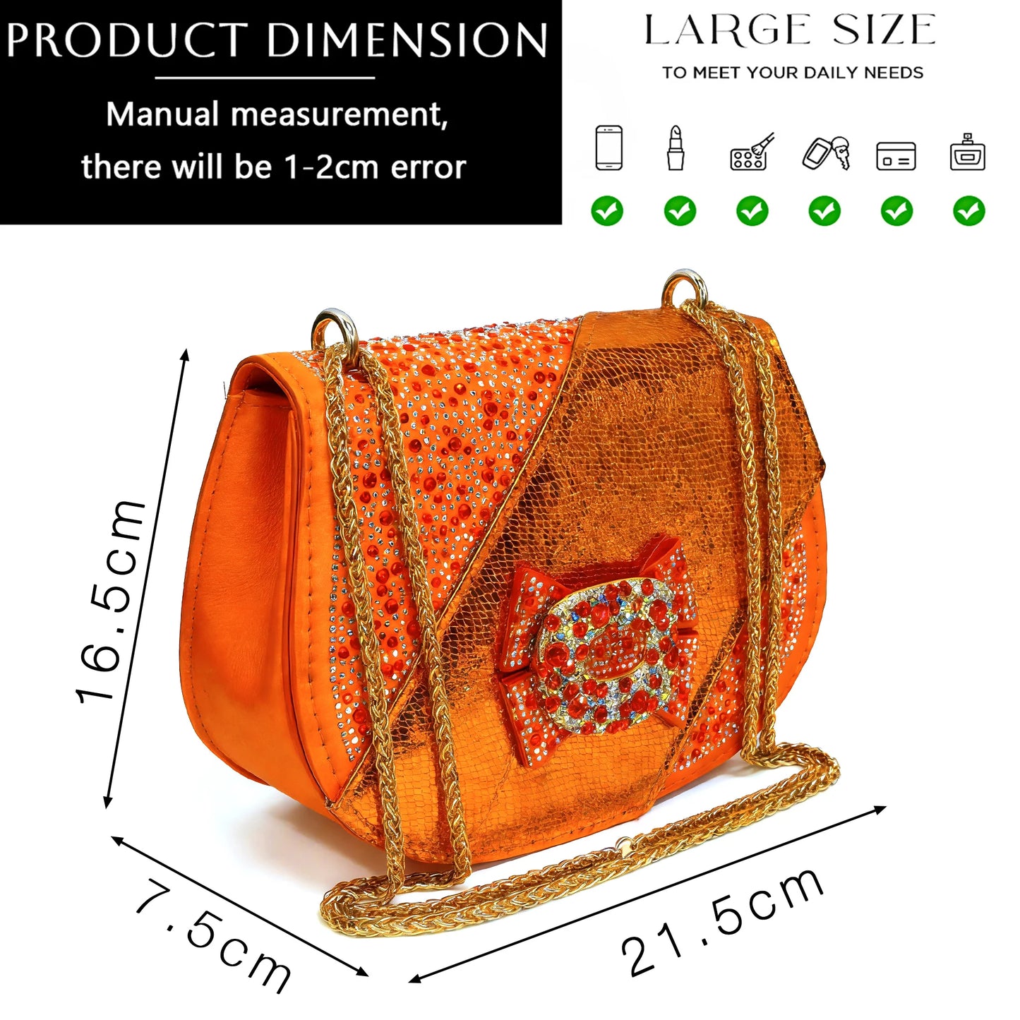 Women's Elegant High Heel Shoe and Bag Set Signature Italian Design with Premium Synthetic Fabrics for Weddings and Elegant