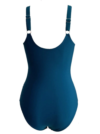 2026 Plain Ruched Swimsuit Women One Piece Solid Swimwear Female Beachwear Bathers Bathing Swimming Swim Bodysuit Summer