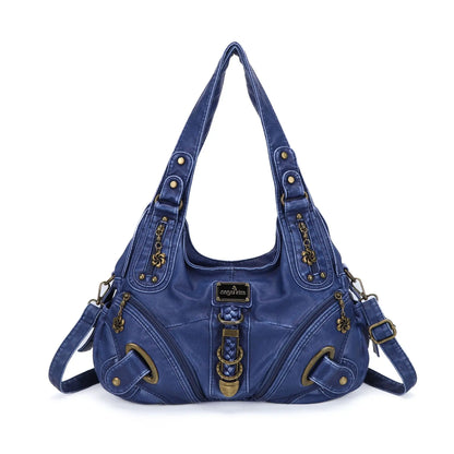 Vintage Women Handbags Fashion Shoulder Bag Large Tote Top-handle Shopping Pack Multifunctional Satchel Lady Hobos Purse