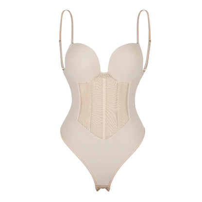 Bodysuit Shapewear Bra Push Up Women Full Body Shaper Tummy Control Hip Butt Lifter Corset Slimming Waist Trainer Underwear