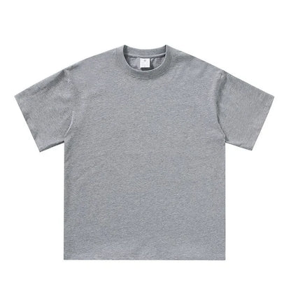 2025 Summer Men and Women T-shirt Cotton Solid Tshirts Oversized Short Sleeve T Shirt Fashion Soft White Black Tee Clothing Tops
