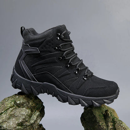 Men's Desert Combat Boots Men Ankle Boots Male Hiking Shoes Tactical Boots Big Size 39-46 Work Safety Shoes Motocycle Boots