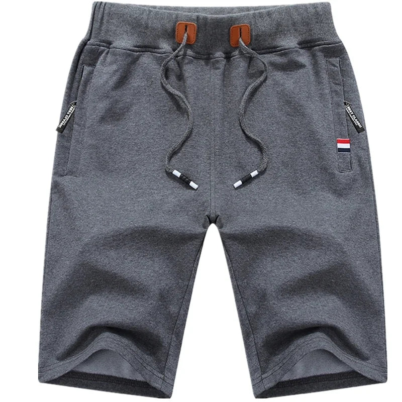 Men 2025 Summer Cotton Breeches Short Men Boardshorts Breathable Male Casual Shorts Mens Short Bermuda Beach Short Pants Hot