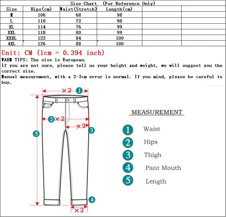 Men Dark Blue Blue Stretch Elastic Waist Denim Pants Streetwear Loose Full Length Trousers Straight Wide Leg Drawstring Jeans