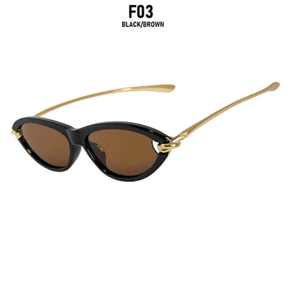 Vacation Cat Eye Sunglasses Women Trendy 2026 UV400 Protection Fashion Glasses Luxury Lentes De Sol Mujer Lunette Soleil Femme