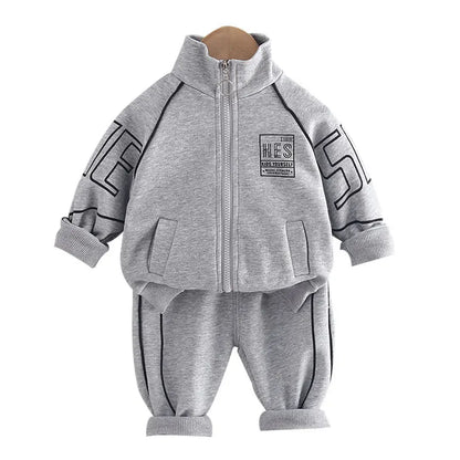 New Spring Autumn Baby Clothes Suit Children Boys Jacket Pants 2Pcs/Sets Kids Girls Clothing Infant Costume Toddler Tracksuits