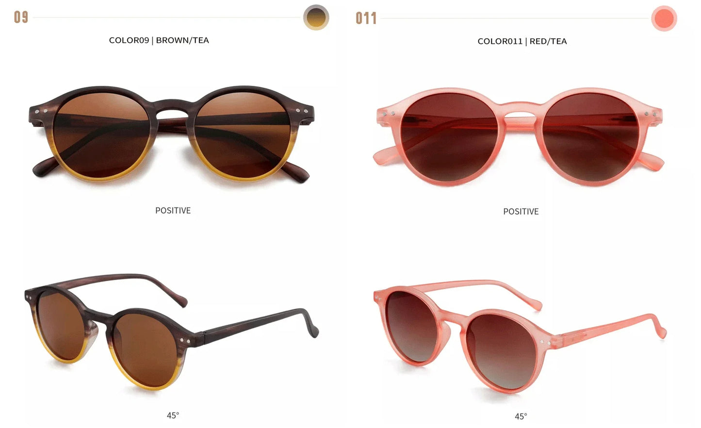 (S Size) Retro Circular Polarized Sunglasses 2026 2025 Men Women Vintage Small Round Sun Glasses UV400 Goggles Shades