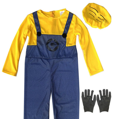 Halloween Minion Boys Girls COS Anime Performance Costumes Festival Fashion Shows Cosplay Complete Summer Beach Party Disguise