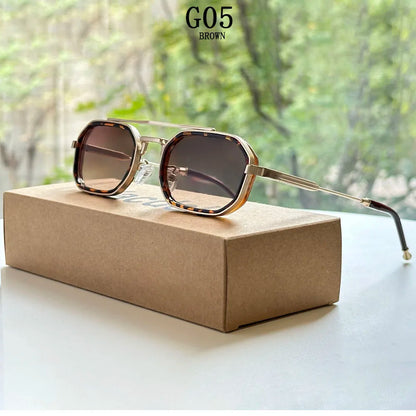 2026 Square Sunglass Men Vintage Fashion Glasses Steampunk Sunglasses Women Trendy Gafas De Sol Hombre Luxe Lunette Soleil Femme