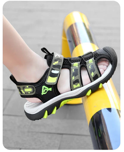 Children Girls Boys Sandals Children Beach Sandals Non-slip Soft Bottom Breathable Boys Shoes Outdoor Kids Shoes