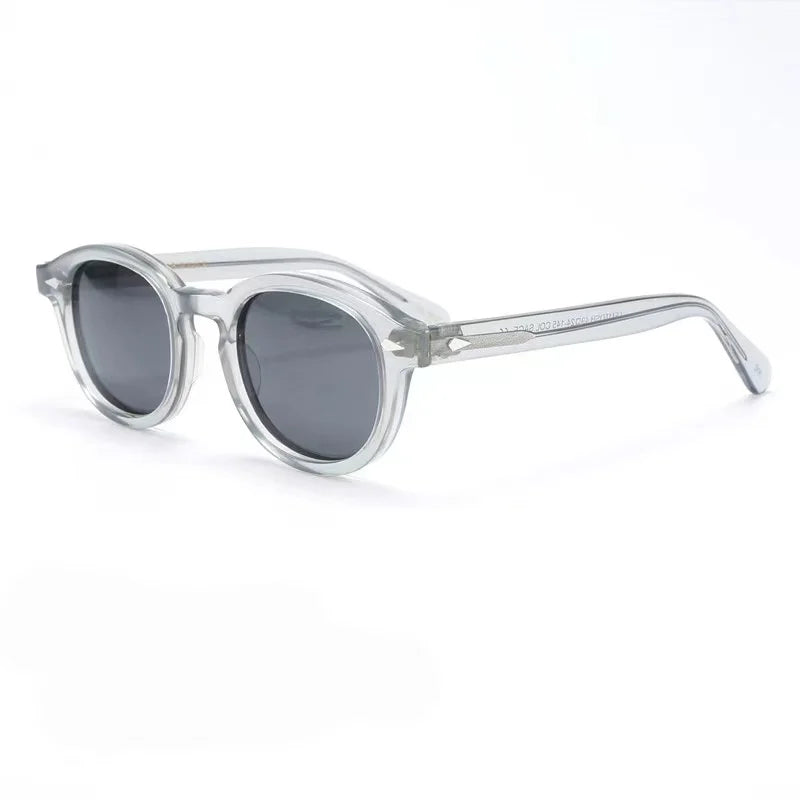 Premium Trendy Polarized Men Women Sun Glasses Vintage Acetate Frames Square Male Couple Eyewear