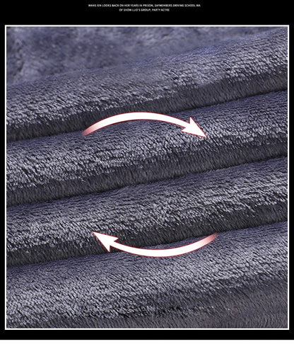 Winter Fleece Men Jeans Classic Loose Straight Warm Thicken Trousers Business Casual Velvet Elastic Denim Pants Plus Size 42 44