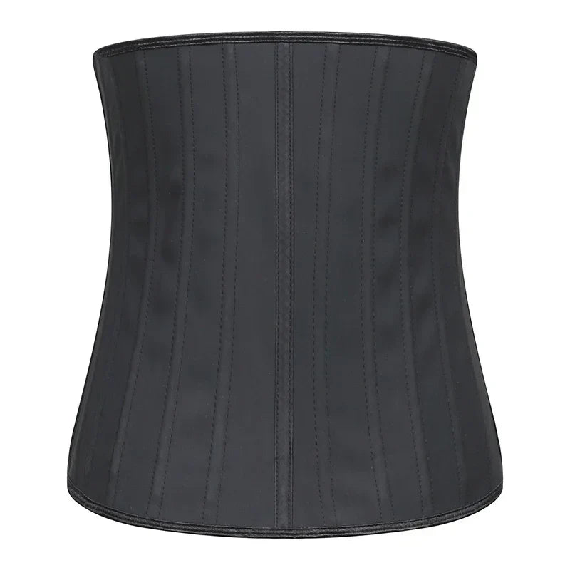 25 bones Corset Waist Trainer Latex Body Shapewear Women Tummy Shaper Belly Sheath Sllimming Belt Modeling Strap Weight Loss