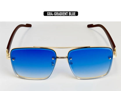 UV400 Protection Square Sunglasses Women 2026 Luxury Brand Design Sunglass Men Vintage Fashion Glasses Dropshipping Gafas De Sol