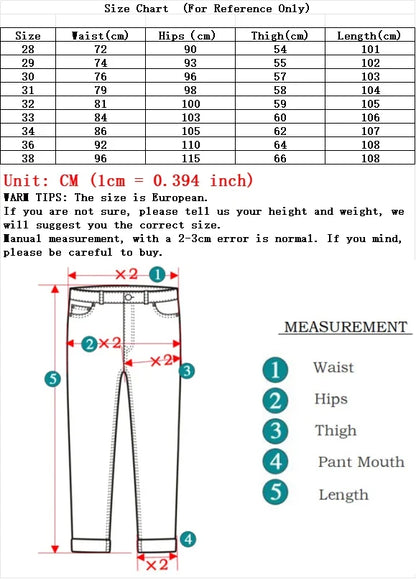 2025 Winter New Thickened Straight Slim Warm Business Casual Office Male Velvet Trousers Classic Men's Fleece Casual Pants