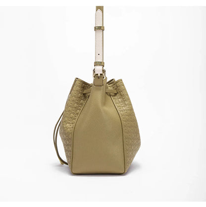 Women's Top Handbag Pink Drawstring Bucket Bag Graduation Gift