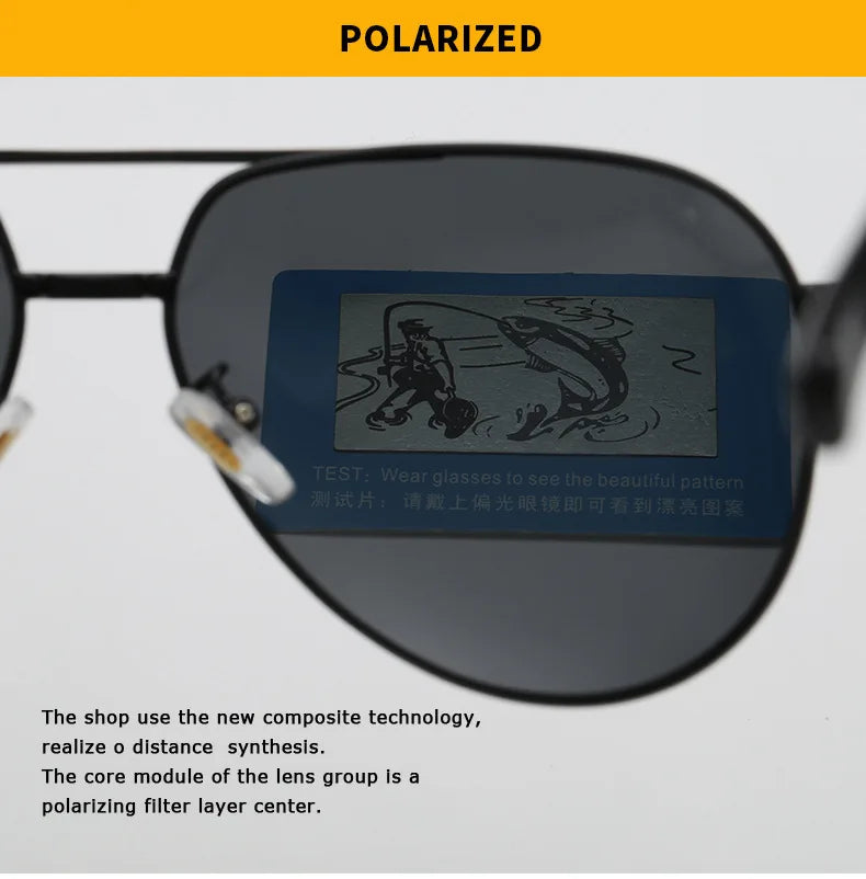 UV400 Polarized AntiGlare Retro Flight Sunglasses Glasses for Motorcycle Classic FrogEye Outdoor Glasses Men Women 558