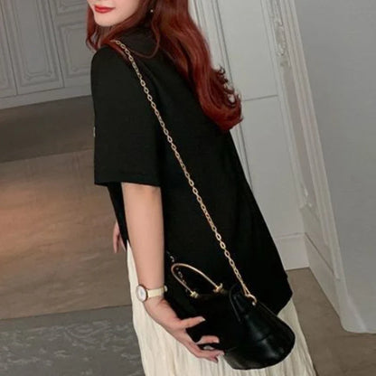 Office Lady Blazers Women Solid Lazy Style Summer Work Wear Casual Mujer Formal Vintage Outwear Clothing Elegant Ulzzang Daily
