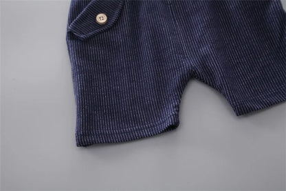 Summer Baby Boys Clothing Suits Handsome Fashion Children's Girls Short-Sleeved + Shorts Clothes 2 pcs Set