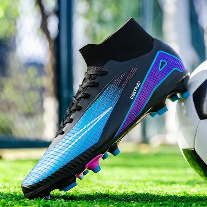 New Men Soccer Shoes Cleats Football Boots Professional Women Unisex Ultralight Match Grass Futsal High-quality TF/FG Sneakers