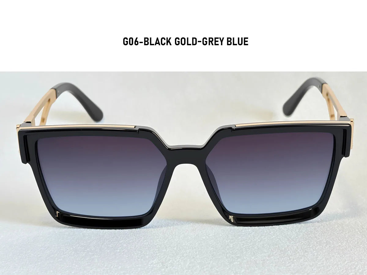 Millionaire Square Sunglasses Women 2026 UV400 Protection Sunglass Men Luxury Brand Design Fashion Glasses Gafas De Sol Hombre