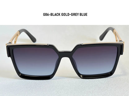 Millionaire Square Sunglasses Women 2026 UV400 Protection Sunglass Men Luxury Brand Design Fashion Glasses Gafas De Sol Hombre