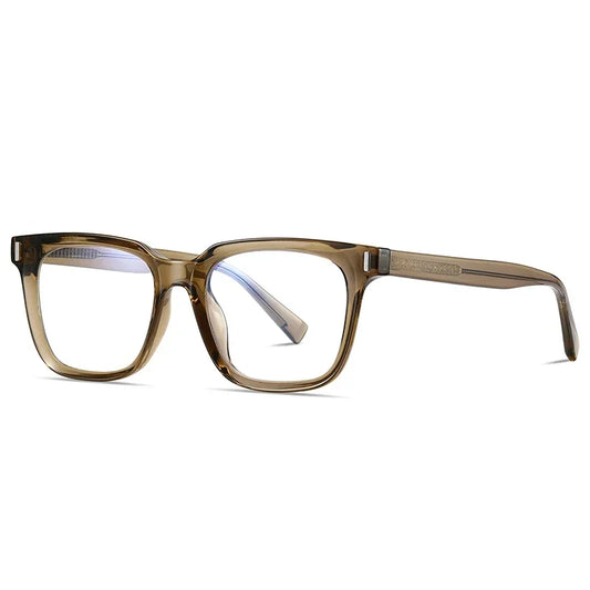 Men's Anti Blue Light Reading Glasses Brand Design Myopia Prescription Glasses Men Simple Optical Eyewear Glasses Frame