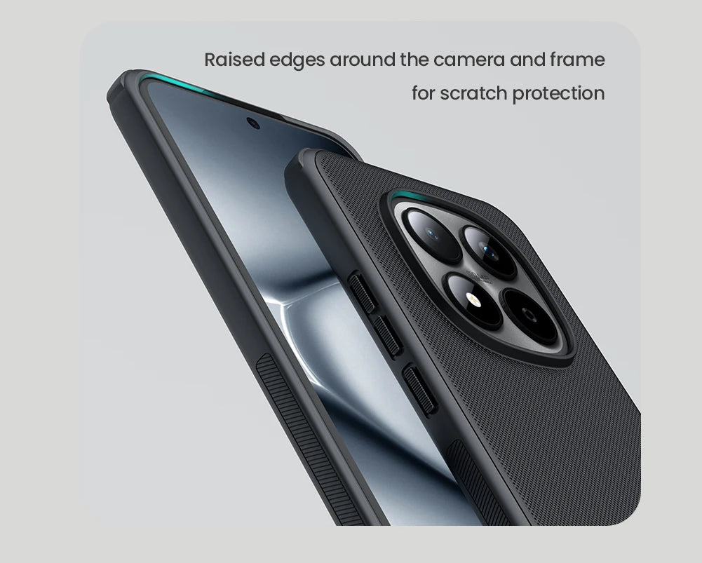For Xiaomi Redmi Note 13 14 15 Pro Plus 5G Case Magnetic Soft Frame Hard PC Super Frosted Pro Back Cover Protection
