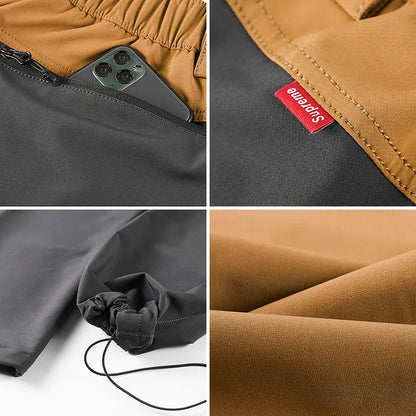 Autumn Hiking Pants Quick Dry Outdoor Charge Pant Men Patchwork Windproof Camping Trekking Trousers  Elasticity Hunting Pant