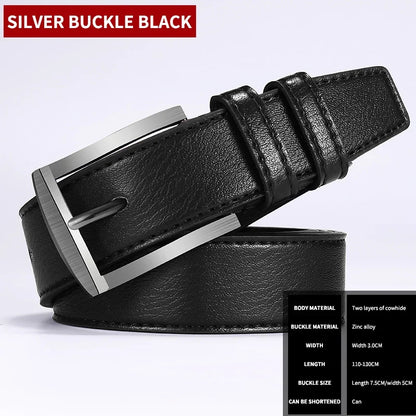 Men Belt Male High Quality Belt Men Male Genuiner Strap Luxury Pin Buckle Fancy Vintage Jeans Free Shipping