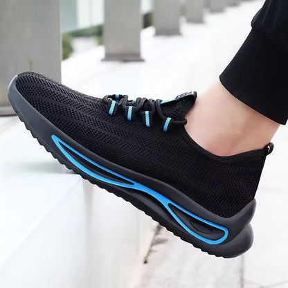 summer safety construction shoes breathable work shoes Indestructible Sneakers Unisex Men Safety Shoes For Work With Steel Toe
